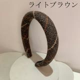 チェック柄 カチューシャ 全4色 | JS FASHION | 詳細画像10
