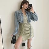 ショート丈デニムジャケット 全2色 長袖 | JS FASHION | 詳細画像1