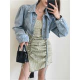 ショート丈デニムジャケット 全2色 長袖 | JS FASHION | 詳細画像7
