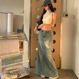 デニムスカート マーメイド ロングスカート | JS FASHION | 詳細画像5