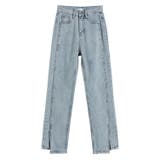 デニムパンツ ストレート 裾スリット | JS FASHION | 詳細画像11 