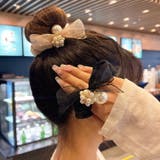 ヘアゴム 全2色 シュシュ | JS FASHION | 詳細画像3