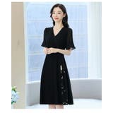 ワンピース 半袖 黒ワンピ | JS FASHION | 詳細画像5