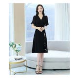 ワンピース 半袖 黒ワンピ | JS FASHION | 詳細画像6
