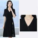 ワンピース 半袖 黒ワンピ | JS FASHION | 詳細画像9