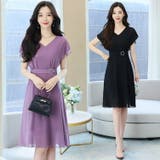 ワンピース 全2色 半袖 | JS FASHION | 詳細画像1