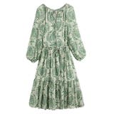 花柄ワンピース 全2色 ティアード | JS FASHION | 詳細画像13 