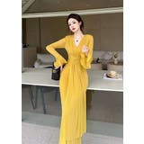 パーティードレス 全2色 Vネック | JS FASHION | 詳細画像4