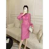 タイトワンピ ボウタイ ブラウス風 | JS FASHION | 詳細画像8 