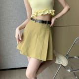 プリーツスカート 全3色 ベルト付き | JS FASHION | 詳細画像2