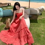 リゾートワンピ ベアワンピ ノースリーブ | JS FASHION | 詳細画像5 