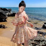 リゾートワンピ 全2色 花柄 | JS FASHION | 詳細画像2 