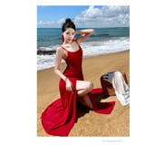 リゾートワンピ 無地 バックオープン | JS FASHION | 詳細画像9