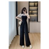 パンツドレス 全2色 袖シフォン | JS FASHION | 詳細画像4