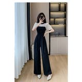 パンツドレス 全2色 袖シフォン | JS FASHION | 詳細画像5