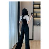 パンツドレス 全2色 袖シフォン | JS FASHION | 詳細画像8