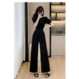 パンツドレス 全2色 袖シフォン | JS FASHION | 詳細画像12