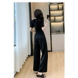 パンツドレス 全2色 袖シフォン | JS FASHION | 詳細画像15