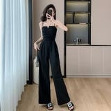 パンツドレス 全2色 ハイウエスト | JS FASHION | 詳細画像2