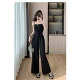 パンツドレス 全2色 ハイウエスト | JS FASHION | 詳細画像12