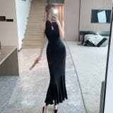 マーメイドワンピ チャイナドレス風 ノースリーブ | JS FASHION | 詳細画像5