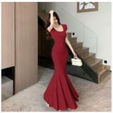 マーメイドワンピース 全4色 半袖 | JS FASHION | 詳細画像13 