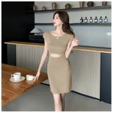 ワンピース 全4色 フレンチスリーブ | JS FASHION | 詳細画像17