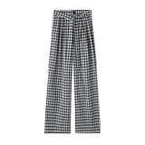 ギンガムチェック柄 ロングパンツ ウエストゴム | JS FASHION | 詳細画像14