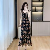 花柄 ワンピース ローズ柄 | JS FASHION | 詳細画像2