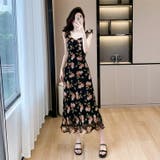 花柄 ワンピース ローズ柄 | JS FASHION | 詳細画像3