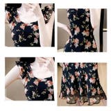 花柄 ワンピース ローズ柄 | JS FASHION | 詳細画像11