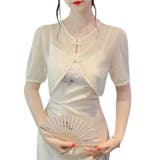 ボレロ シフォン チャイナ風 | JS FASHION | 詳細画像10 