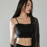 インナートップス 全3色 総レース | JS FASHION | 詳細画像4