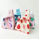 ニットバッグ 全3柄 苺柄 | JS FASHION | 詳細画像1