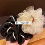 ヘアゴム 全3色 シュシュ | JS FASHION | 詳細画像1 