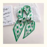 スカーフ 全4柄 アーガイル柄 | JS FASHION | 詳細画像6