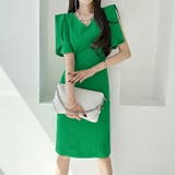 ワンピース タイトワンピ ケープスリーブ | JS FASHION | 詳細画像5 