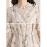 花柄 ワンピース シフォン | JS FASHION | 詳細画像11