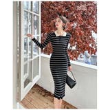 襟付き ニットワンピース 全2色 | JS FASHION | 詳細画像13