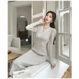 ニットワンピース 全5色 Vネック | JS FASHION | 詳細画像7 