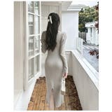 ニットワンピース 全5色 Vネック | JS FASHION | 詳細画像9 