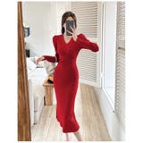 ニットワンピース 全5色 Vネック | JS FASHION | 詳細画像12 