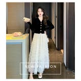 チュールティアード ロングスカート 全3色 | JS FASHION | 詳細画像6