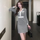 ニットワンピース 全2色 Vネック | JS FASHION | 詳細画像2 