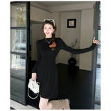 Aライン ニットワンピース 全3色 | JS FASHION | 詳細画像15 