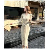 ニットワンピース 全2色 ウエストリボン | JS FASHION | 詳細画像13