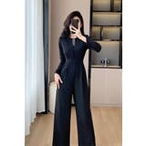 パンツドレス オールインワン 長袖 | JS FASHION | 詳細画像5