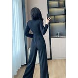 パンツドレス オールインワン 長袖 | JS FASHION | 詳細画像6