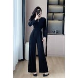 パンツドレス オールインワン 長袖 | JS FASHION | 詳細画像7