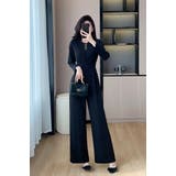 パンツドレス オールインワン 長袖 | JS FASHION | 詳細画像8